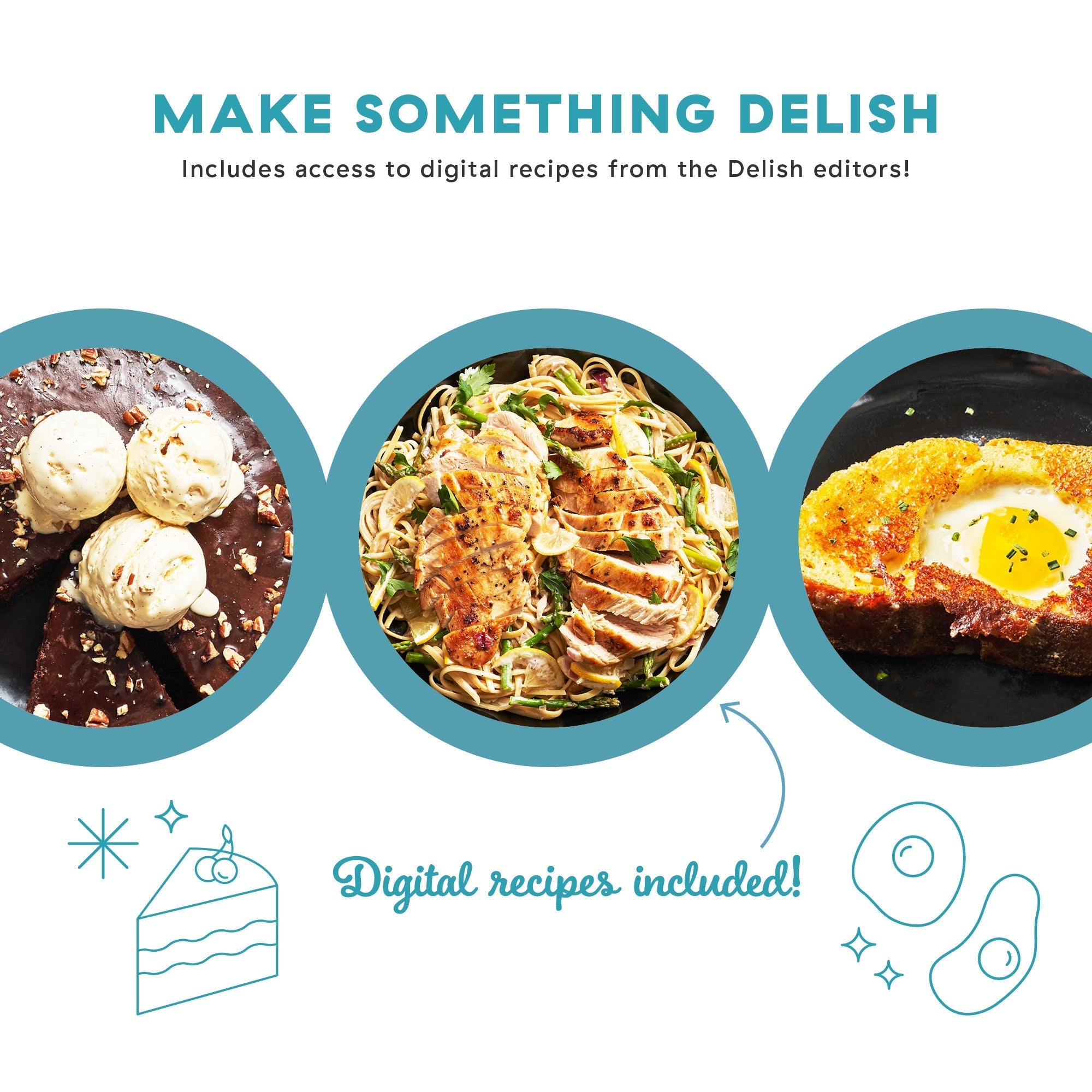 Delish by Dash 10" Lightweight Cast Iron Skillet